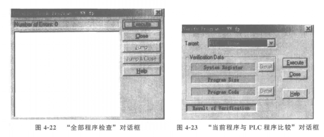 “全部程序检查”对话框