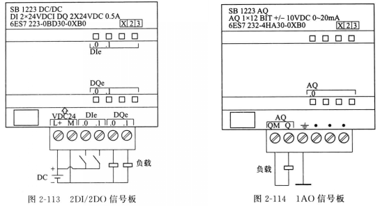 S7-1200信号板与信号模块
