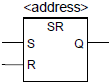 PLC的SR复位优先型SR双稳态触发器指令
