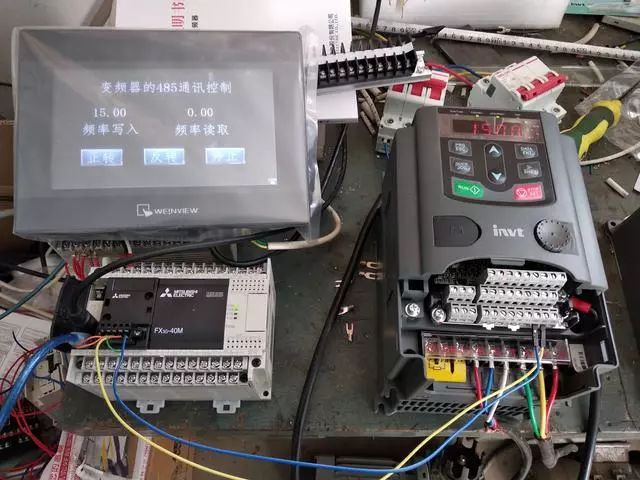 PLC实例J解析 | 三菱PLC采用RS485控制变频器